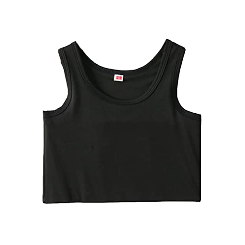 BaronHong Tomboy Chest Binder Pullover Maskulin Tank Top atmungsaktiv robust dehnbar(schwarz,M) von BaronHong