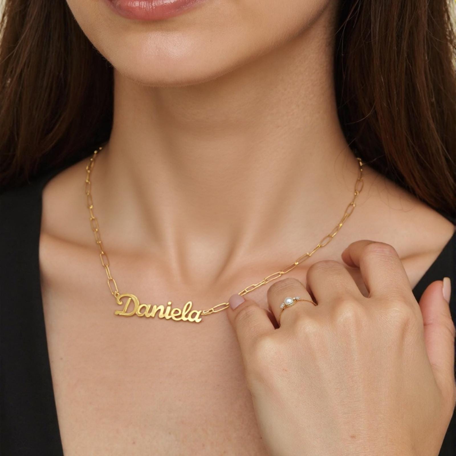 Customized Name Necklace, Gift For Mom, Best Friend, Sister, Bridesmaid Gift, Family Name Necklace, Birthday Hinged Necklace Customized Name Necklace, Gift For Mom, Best Friend, Sister, Bridesmaid Gift, Family Name Necklace, Birthday Hinged Necklace von BaronshopStudio