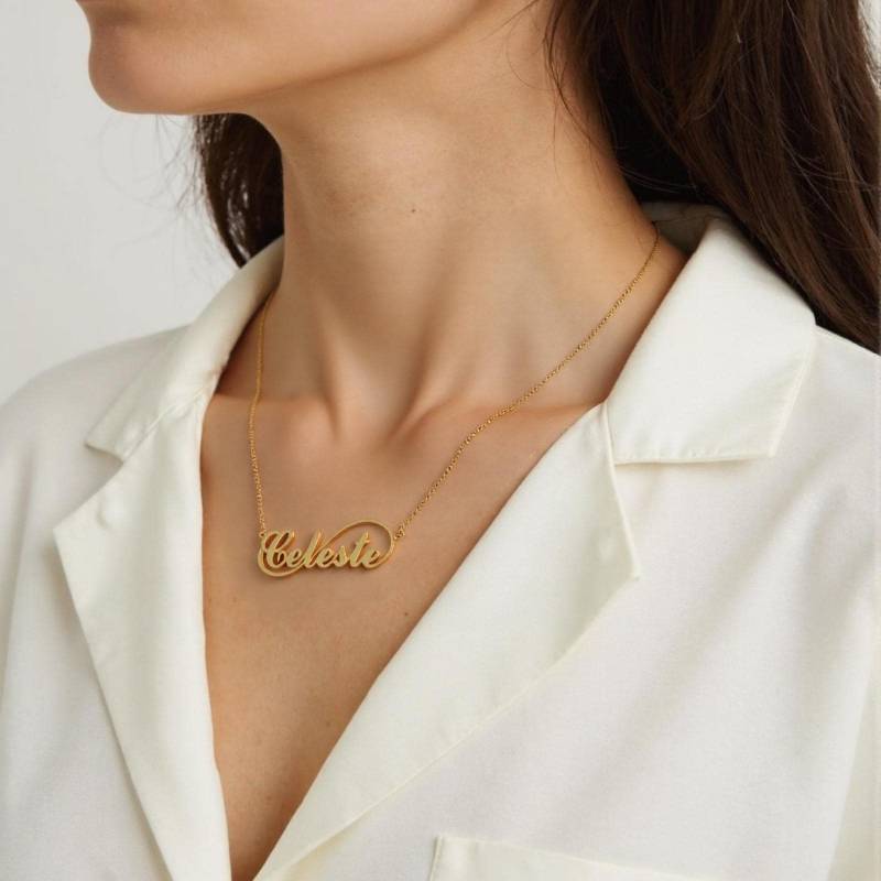 Customized Name Necklace, Gift For Mom, Best Friend, Sister, Bridesmaid Gift, Family Name Necklace, Birthday Hollow Necklace Customized Name Necklace, Gift For Mom, Best Friend, Sister, Bridesmaid Gift, Family Name Necklace, Birthday Hollow Necklace von BaronshopStudio