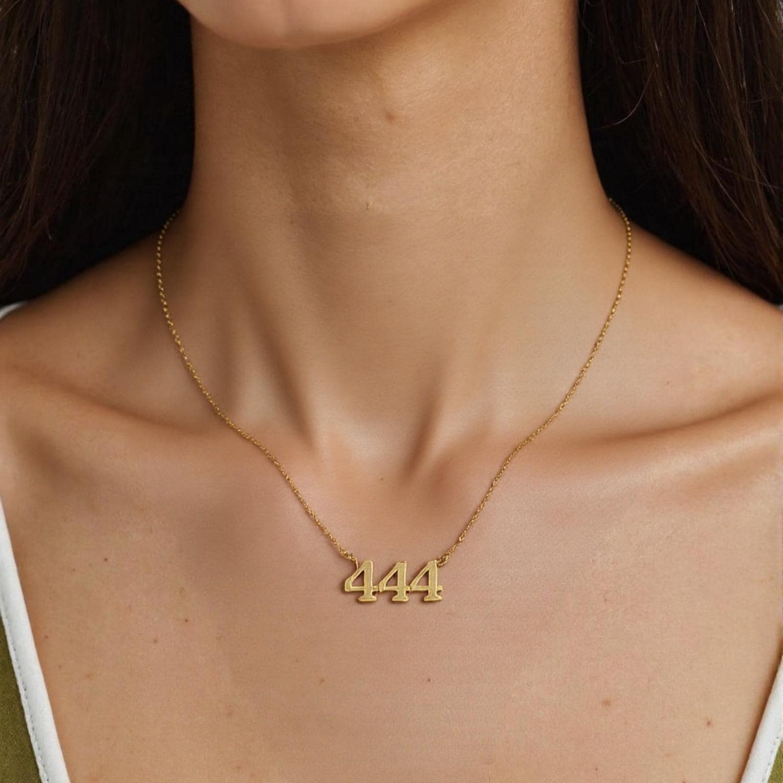 Number Necklaces, For Mother, Bestie, Sister, Birthday Gift, Minimalist Initial Necklace With Name, Bridesmaid Gift For Her Number Necklaces, For Mother, Bestie, Sister, Birthday Gift, Minimalist Initial Necklace With Name, Bridesmaid Gift For Her von BaronshopStudio