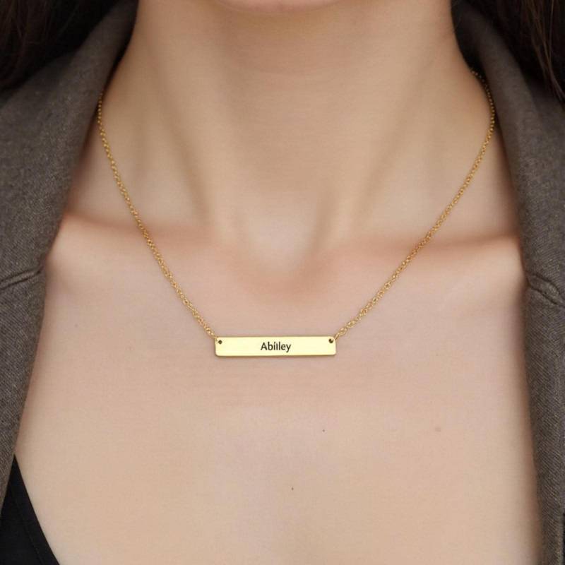 Personalized Minimalist Bar Name Necklace, Graduation Gift For Her, Jewelry, Engraved Necklace, Gold Necklaces Women Personalized Minimalist Bar Name Necklace, Graduation Gift For Her, Jewelry, Engraved Necklace, Gold Necklaces Women von BaronshopStudio