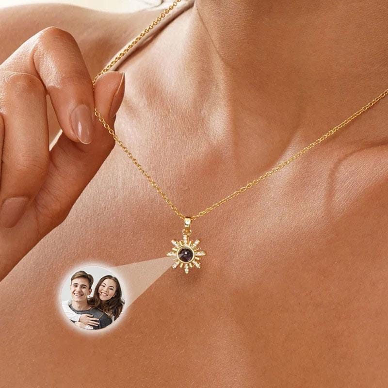 Photo Projection Necklace, Custom Jewelry Personalized Couples Jewelry, Gift For Woman Photo Projection Necklace, Custom Jewelry Personalized Couples Jewelry, Gift For Woman von BaronshopStudio