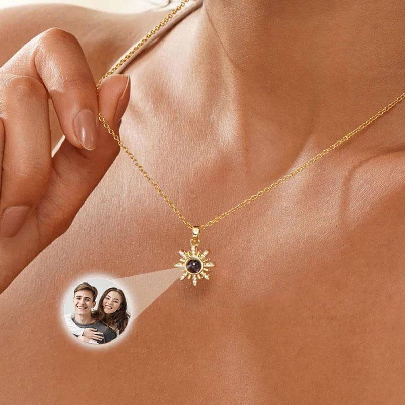Photo Projection Necklace, Custom Jewelry Personalized Couples Jewelry, Gift For Woman Photo Projection Necklace, Custom Jewelry Personalized Couples Jewelry, Gift For Woman von BaronshopStudio