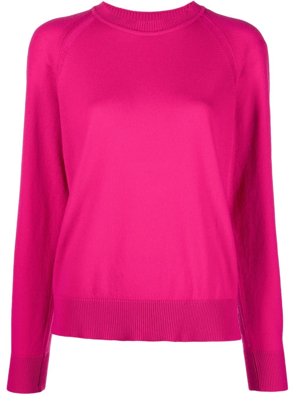 Barrie Kaschmirpullover mit Rundhalsausschnitt - Rosa von Barrie