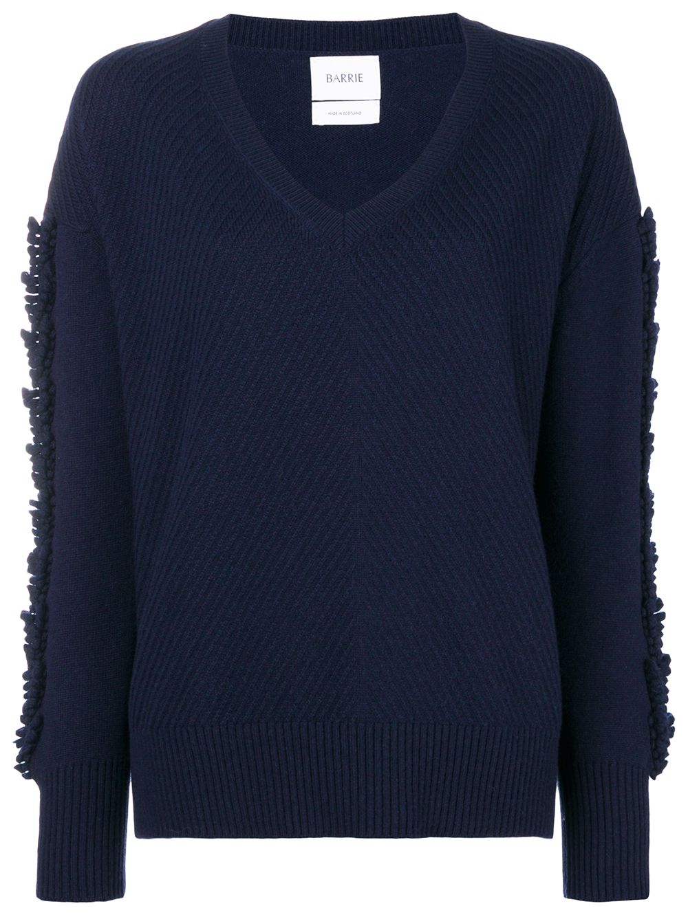 Barrie 'Troisieme Dimension' Kaschmirpullover - Blau von Barrie