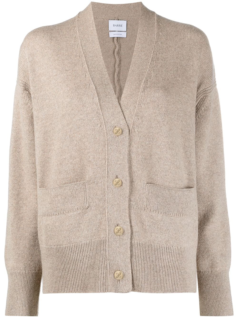 Barrie Cardigan aus Kaschmir - Nude von Barrie