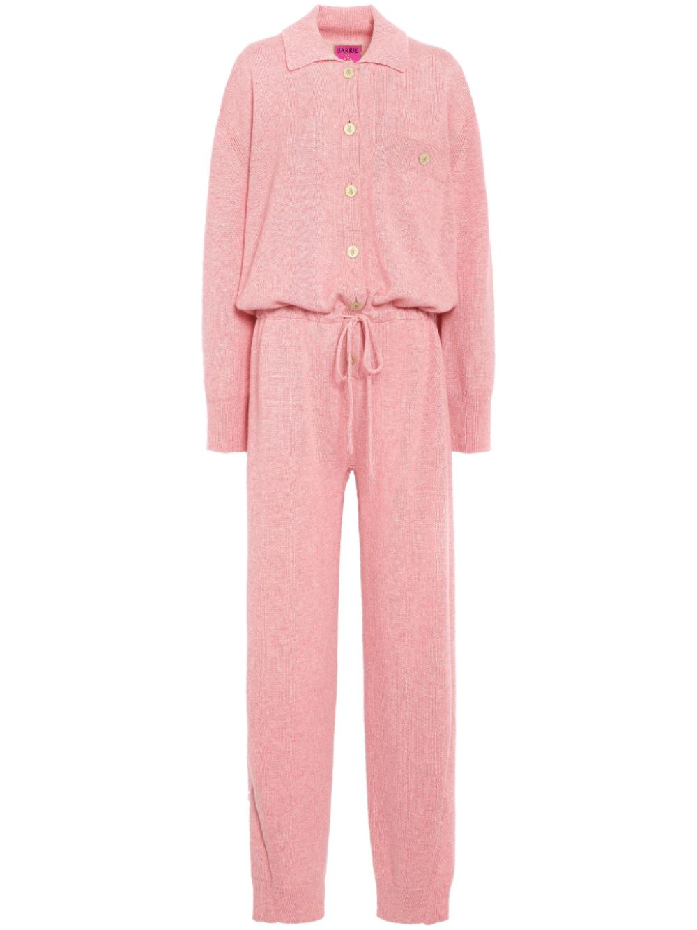 Barrie x Sofia Coppola Kaschmir-Jumpsuit - Rosa von Barrie