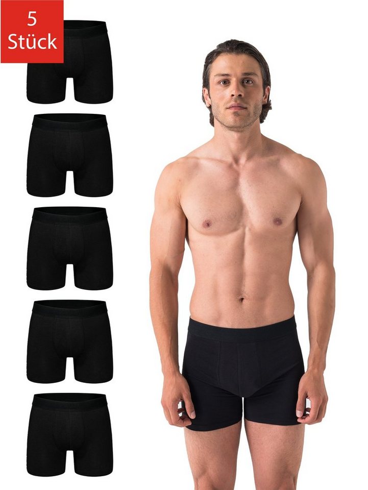 Barrio 13 Boxer Herren Boxer Unterhosen aus Baumwolle (Packung, Set, Spar-Pack, 5-St., 5er-Pack) mit Komfortbund, ohne Logo von Barrio 13