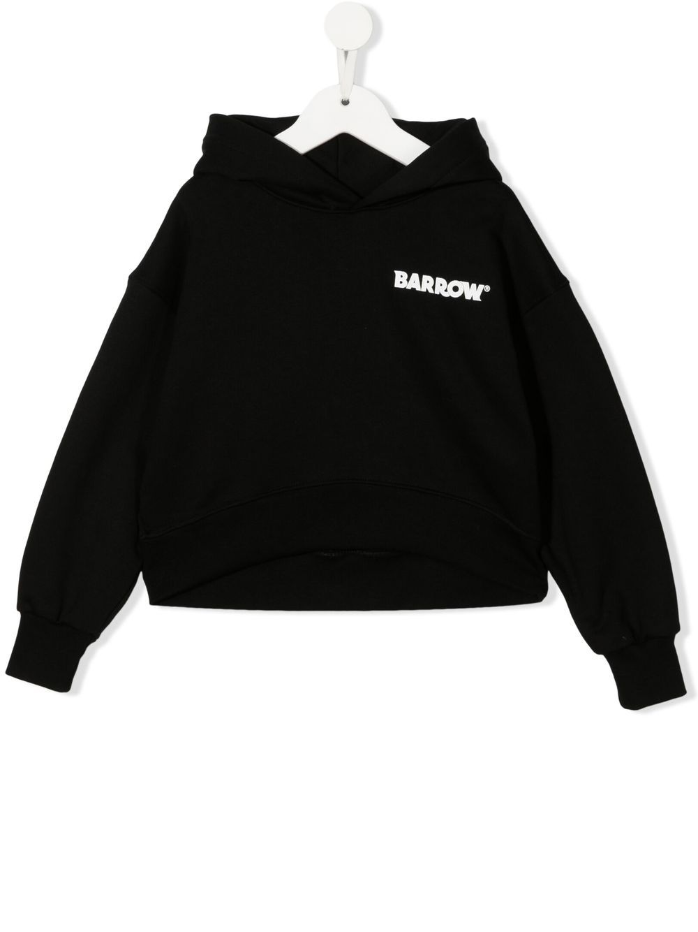 Barrow kids Cropped-Kapuzenpullover mit Logo - Schwarz von Barrow kids