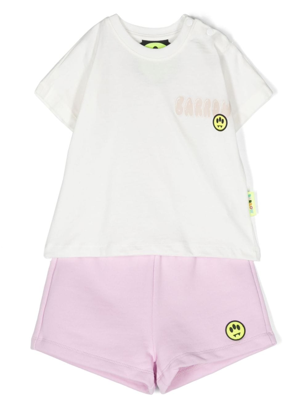 Barrow kids Short-Set mit Logo-Print - Weiß von Barrow kids