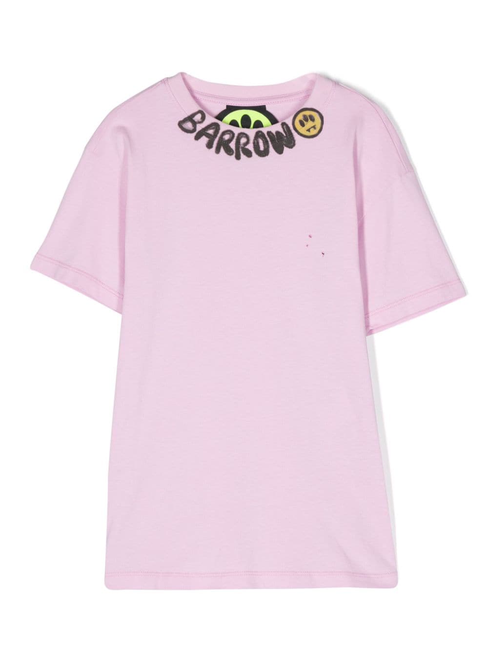 Barrow kids T-Shirtkleid mit Logo-Print - Rosa von Barrow kids