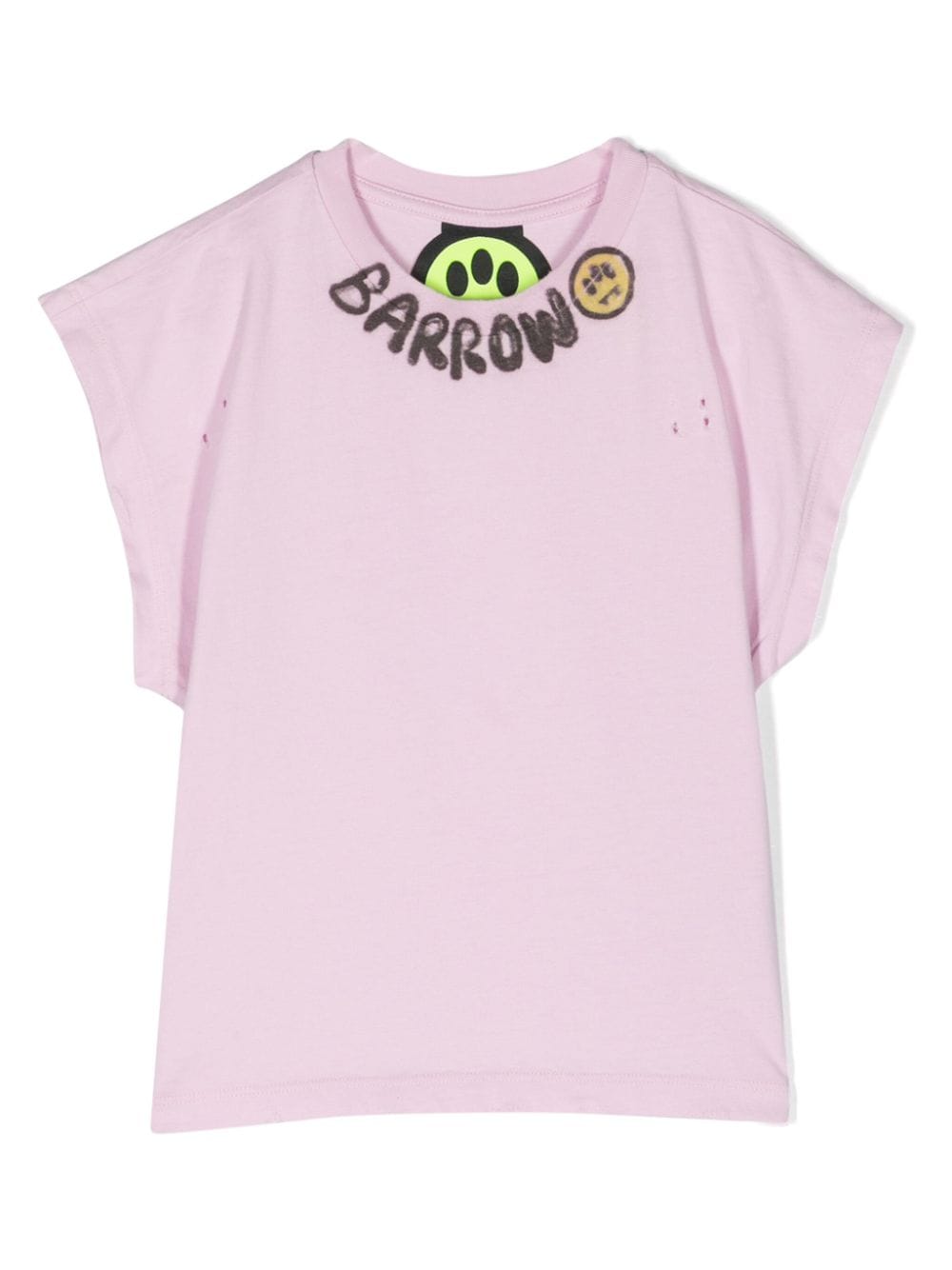 Barrow kids T-Shirt mit Logo-Print - Rosa von Barrow kids