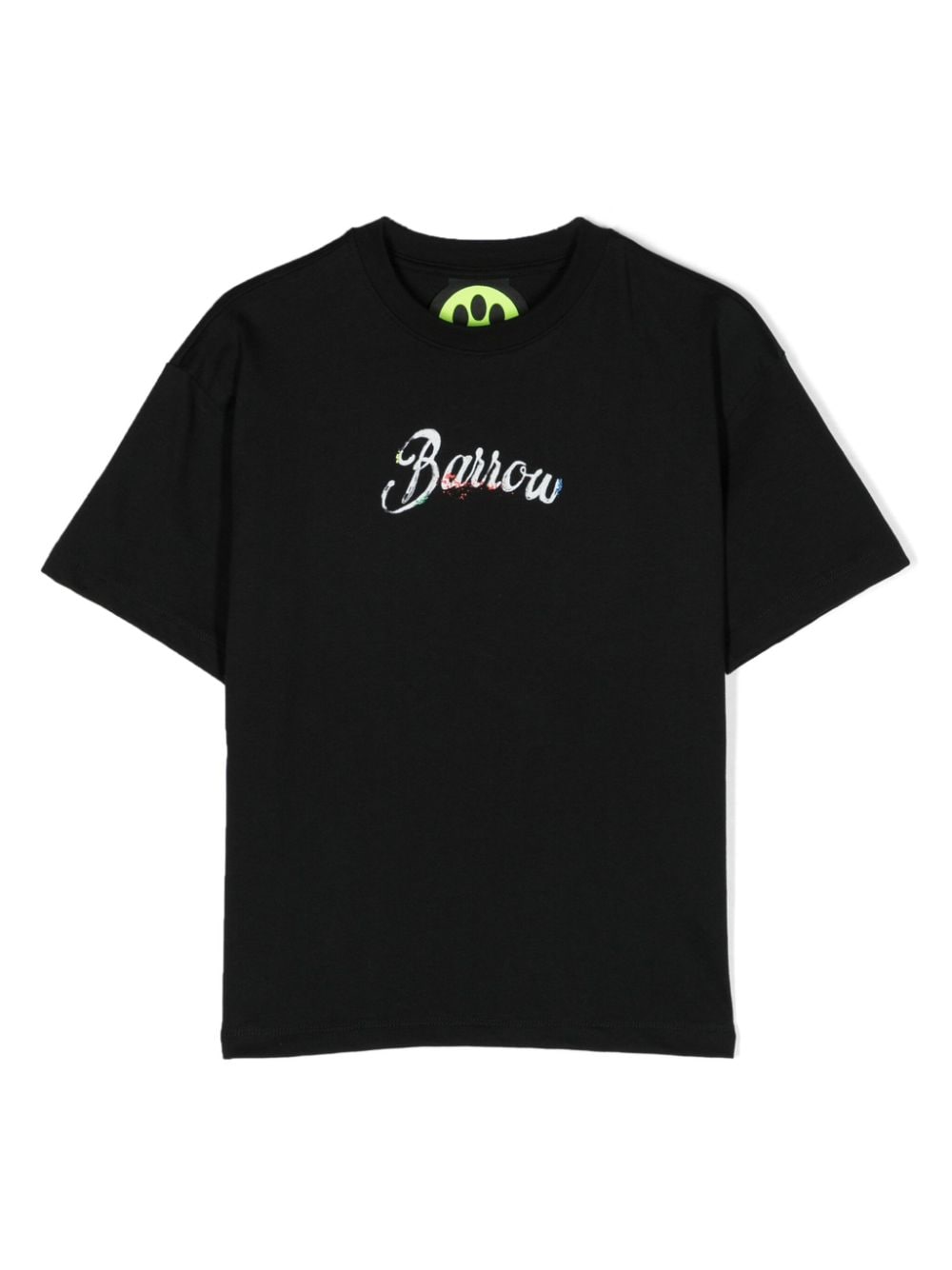 Barrow kids Farbklecks-T-Shirt mit Logo-Print - Schwarz von Barrow kids