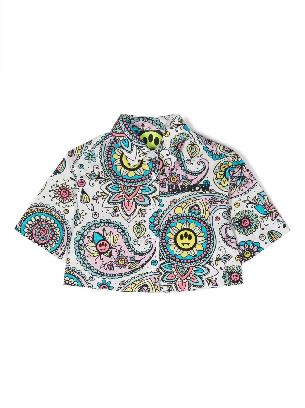 Barrow kids Hemd mit Paisley-Print - Weiß von Barrow kids