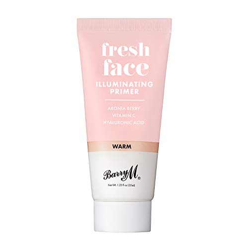 Barry M Cosmetics Fresh Face Make-up Grundierung mit silbernen schillernden Partikeln für gleichmäßigen Teint, warmes Gold von Barry M