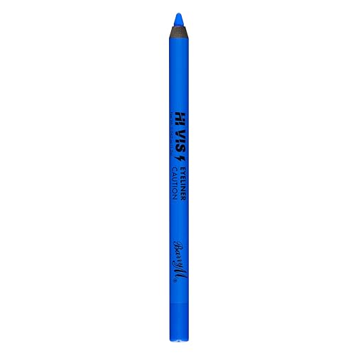 Barry M Cosmetics Hi Vis Bold Waterproof Eyeliner, Caution, 8.320 ml, Blue von Barry M