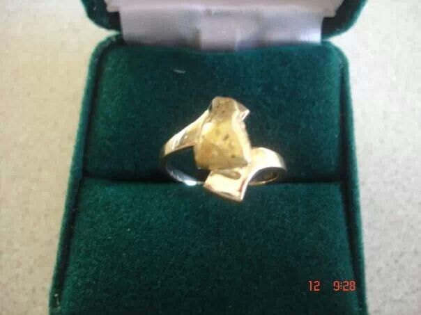 Gold Nugget Ring Damen von BarryGrahamJewelry