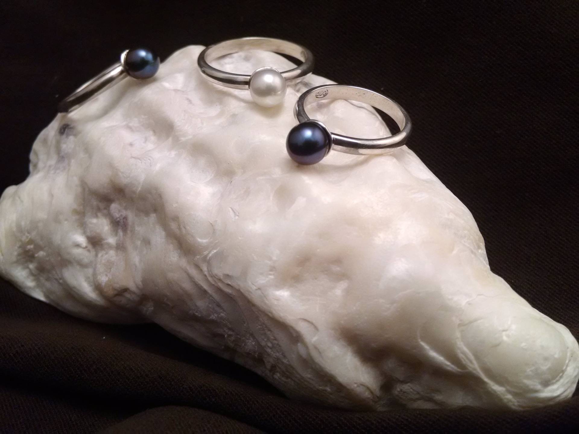 sterling Silber Süßwasser 6 Mm Perle Ring von BarryGrahamJewelry