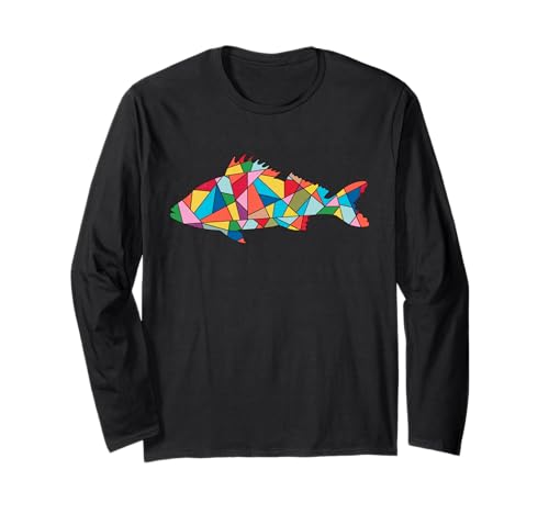 Barsch Angler Design Barschangeln Kinder Barsche Angeln Langarmshirt Barsch Angler Design Barschangeln Kinder Barsche Angeln Langarmshirt von Barsch Angler Designs zum Fisch Angeln und Fischen
