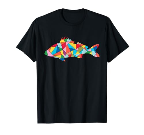 Barsch Angler Design Barschangeln Kinder Barsche Angeln T-Shirt von Barsch Angler Designs zum Fisch Angeln und Fischen
