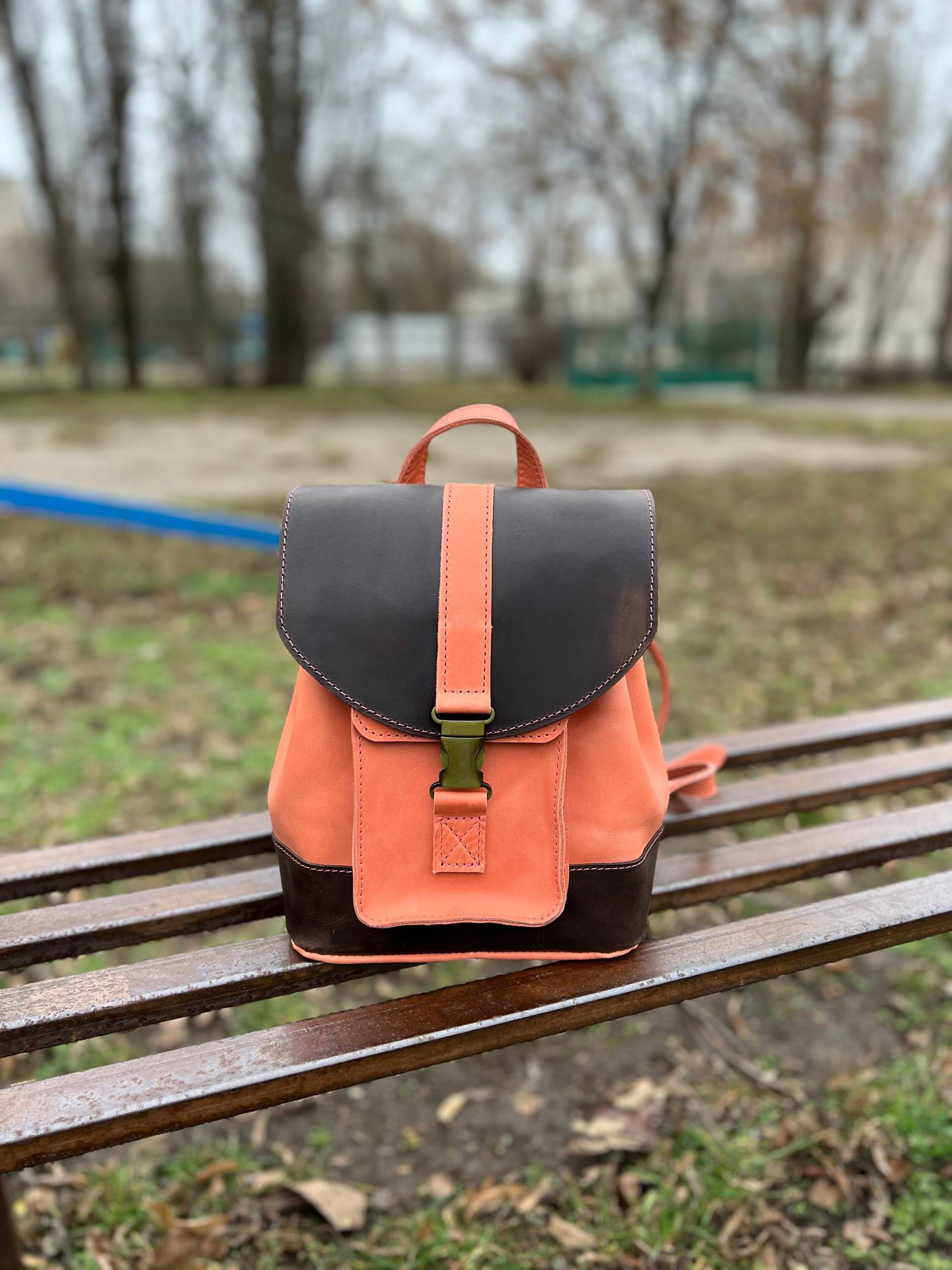 Niedlicher Mini-Rucksack, Kleiner Rucksack Für Damen, Lederrucksack, Mini-Rucksack von BartBag