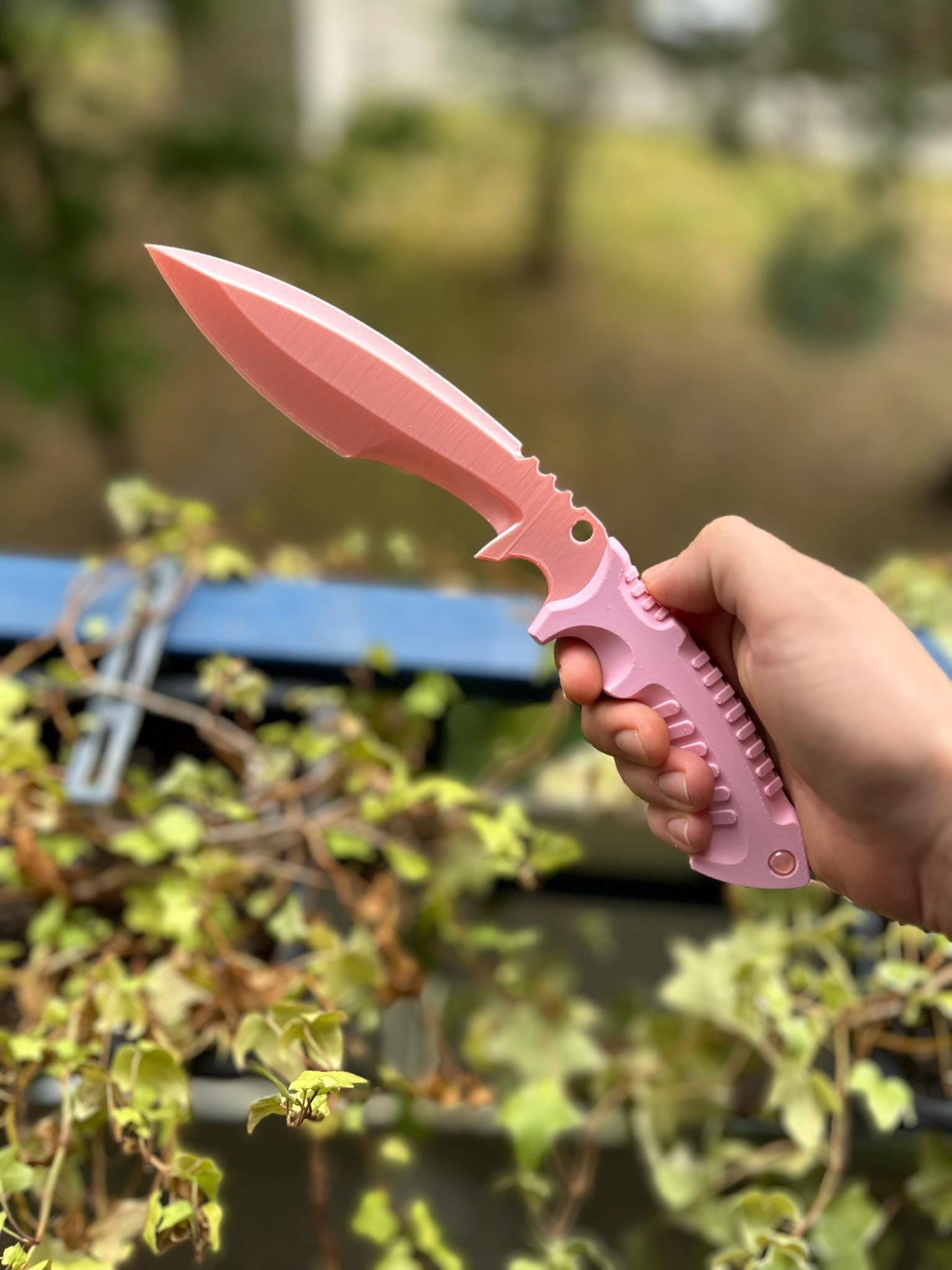 Kukri Messer Kawaii - 3D Druck Replik | Cosplay Gaming Deko Larp von BartczakPrints