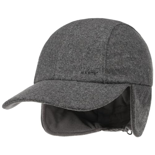 Barts Active Winter Wool Sportcap Damen/Herren - Sportcaps Baseballcap Wollcap mit Schirm, Futter, Futter Herbst-Winter - One Size grau von Barts