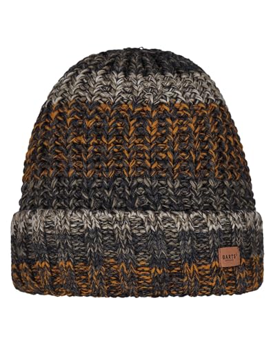 Barts Herren Beanie Akotan mehrfarbige Wintermütze 0335 Ochre 20 von Barts