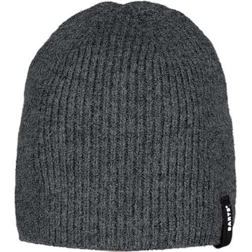 Barts Amsonia Beanie Wintermütze (DE/NL/SE/PL, Alphanumerisch, Einheitsgröße, Dark Heather) von Barts