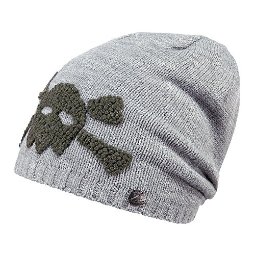 Barts Baddy Beanie Kids heather grey, Größe:Kindermützen Größe 53 von Barts