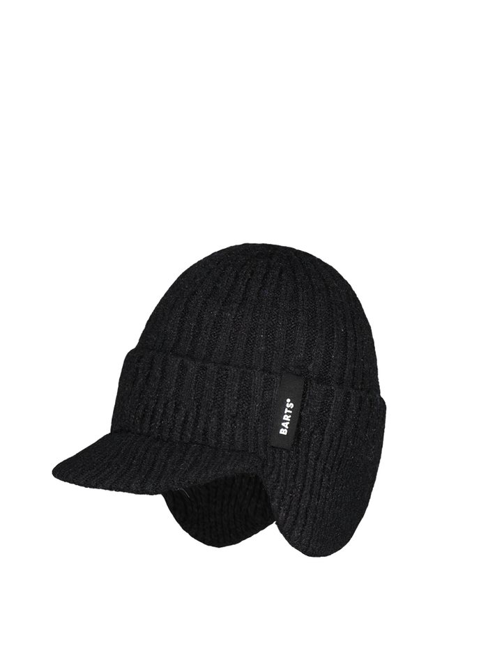 Barts Baseball Cap Duncin Earflap BLACK von Barts