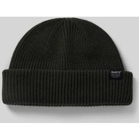Barts Beanie mit Label-Detail Modell 'FEODORE' in Oliv, Größe 1 von Barts