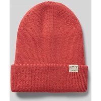 Barts Beanie mit Label-Detail Modell 'KINABALU' in Rot, Größe 1 von Barts