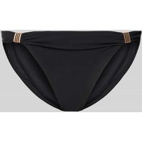 Barts Bikini-Hose mit Applikationen Modell 'Solid' in Black, Größe 36 von Barts