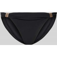 Barts Bikini-Hose mit Applikationen Modell 'Solid' in Black, Größe 40 von Barts