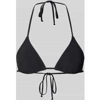 Barts Bikini-Oberteil mit Neckholder Modell 'SOLID' in Black, Größe 36 von Barts