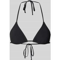 Barts Bikini-Oberteil mit Neckholder Modell 'SOLID' in Black, Größe 42 von Barts