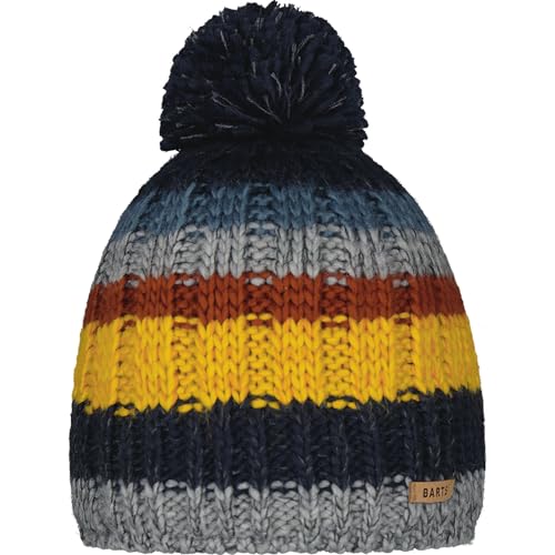 Barts Buck Beanie 4069-x Jungen Grobstrick-Wintermütze, Mehrfarbig (Navy), Gr. 55/8 yrs and up von Barts