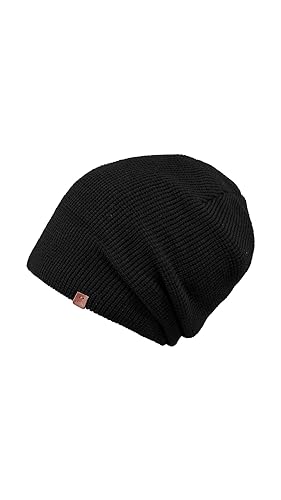 Barts Coler Beanie Wintermütze (DE/NL/SE/PL, Alphanumerisch, Einheitsgröße, Black) von Barts