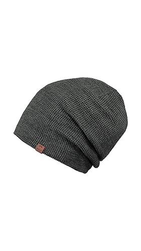 Barts Coler Beanie Wintermütze (DE/NL/SE/PL, Alphanumerisch, Einheitsgröße, Dark Heather) von Barts