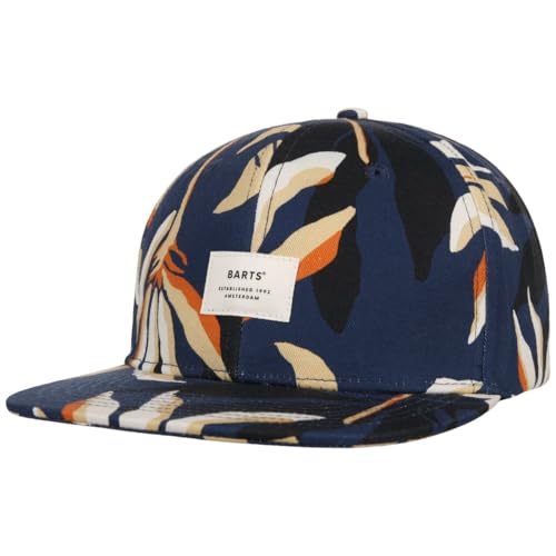 Barts Dakou Cap Basecap Baseballcap Flat Brim Snapback Herren/Snapback - Snapback, mit Schirm Frühling-Sommer Sommer - One Size dunkelblau von Barts