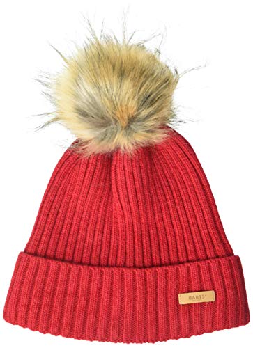 Barts Damen Augusti Beanie Wintermütze, RED, Uni von Barts