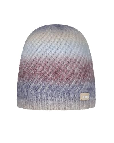 Barts Damen Beanie Strickmütze Fanatail fleecegefütterte Wintermütze mit Farbverlauf 3350 Navy 03 von Barts