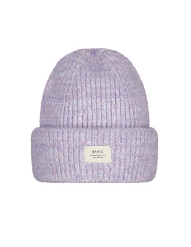 Barts Damen Beanie Strickmütze Owlet gestrickte Wintermütze mit Umschlag 3602 Lilac 18 von Barts
