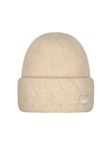 Barts Damen Beanie Strickmütze Sunnybird gestrickte Wintermütze mit Umschlag 3626 Beige 07 von Barts