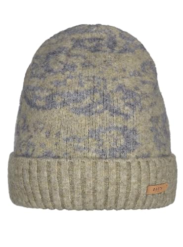 Barts Damen Beanie Tanua gemusterte Strickmütze 1779 Light Pistache 15 von Barts