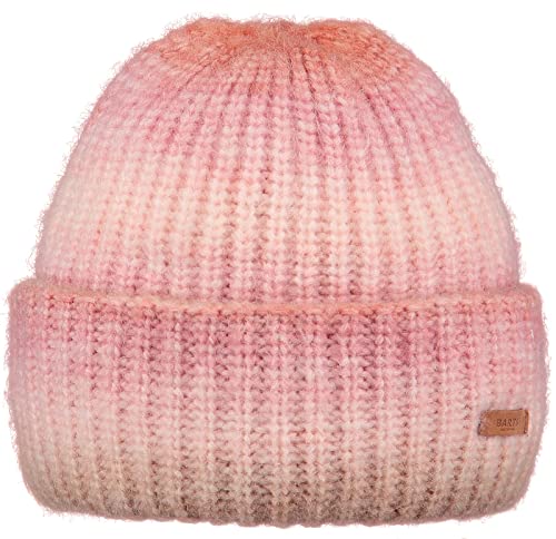 Barts Damen Beanie Vreya gestrickte Mütze mit Farbverlauf 0302 Pink 08 von Barts