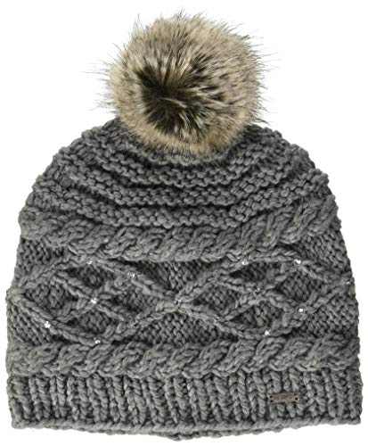 Barts Damen Claire Beanie Baskenmütze, Grau (Heather Grey 0002), Einheitsgröße von Barts