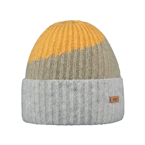 Barts Damen Durya Beanie-Mütze, Heather Grau, One Size von Barts