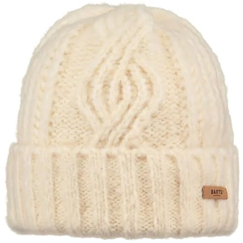 Barts Damen Farrah Beanie-Mütze, cremefarben, Einheitsgröße von Barts